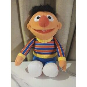 Sesame Street ERNIE 10" Stuffed Plush  Hasbro